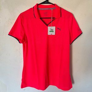 PUMA Women's Pique Polo - Size L